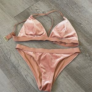 H&M Blush Two-Piece Bathing Suits
